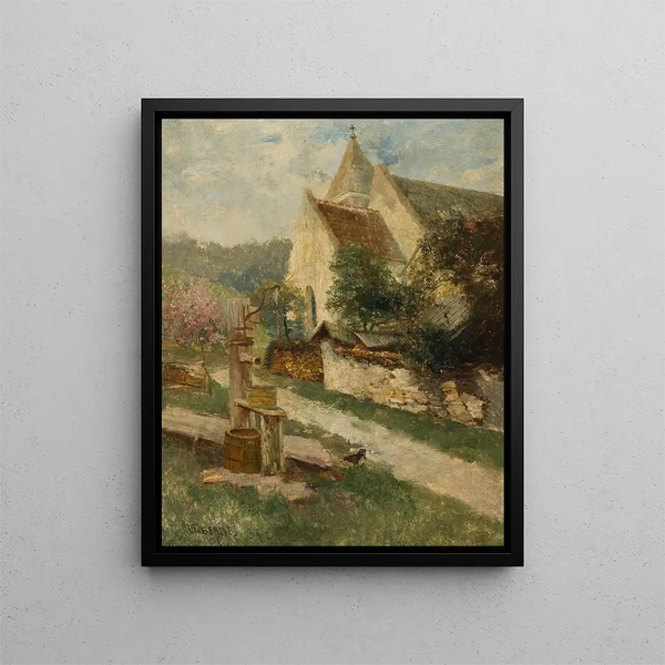 Paul Unbereit - Ziehbrunnen vor der Kapelle.webp