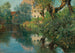 Strumień wiosną - Paul von Spaun — widok dzieła