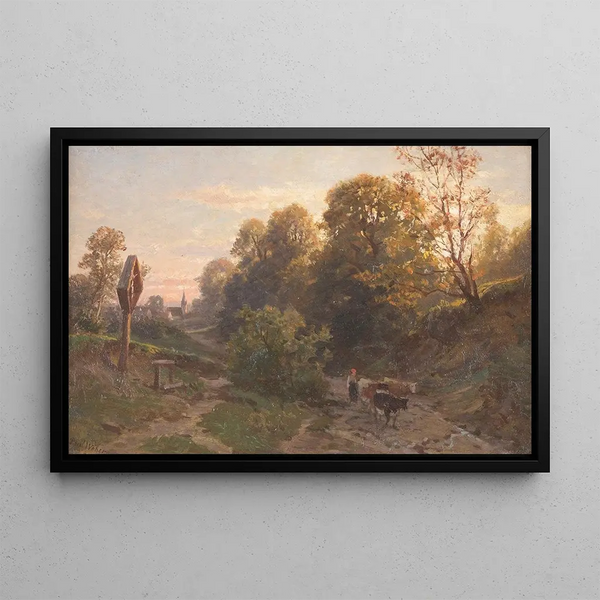 Paul Weber - Evening on the countryside.webp