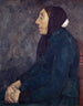 Wiejska staruszka siedząca - Paula Modersohn-Becker — widok dzieła