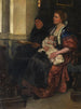 Pierwsza wizyta w kościele - Paula Monj — widok dzieła