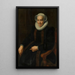 Portret Marii van Utrecht z około 1552-1629 - Paulus Moreelse — oprawiony obraz na ścianie