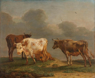 Paulus Potter - Four Young Bulls in a Meadow.webp