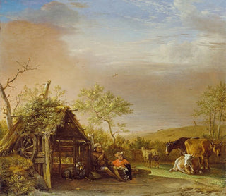 Paulus Potter - Herdsmen with their Cattle.webp