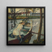 Pauza na ergometrze Hartmannsberg - Leo Putz — oprawiony obraz na ścianie