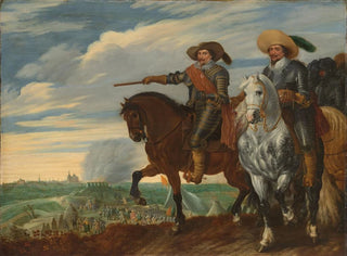 Pauwels van Hillegaert - Frederick Henry and Ernst Casimir of NassauDietz at the Siege of s Hertogenbosch.webp