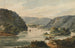 Widok na Potomac w Harpers Ferry - Pavel Petrovich Svinin — widok dzieła