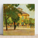 Reprodukcja obrazu Pavillon de plaisance, Prater, Wiedeń - Carl Moll