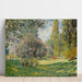 Reprodukcja obrazu pejzażowy; Park Monceau - Claude Monet