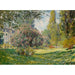 Reprodukcja obrazu pejzażowy; Park Monceau - Claude Monet