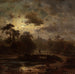 pejzażu w świetle księżyca - Jules Dupré — widok dzieła