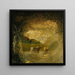pejzaż z drzewami i bydłem - Albert Pinkham Ryder — oprawiony obraz na ścianie