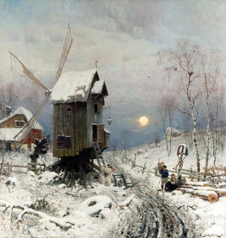 Paysage d'hiver - Frithjof Smith-Hald