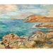 Reprodukcja obrazu pejzażu nadmorskiego - Pierre-Auguste Renoir
