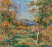 pejzaż Cagnes - Pierre-Auguste Renoir — widok dzieła