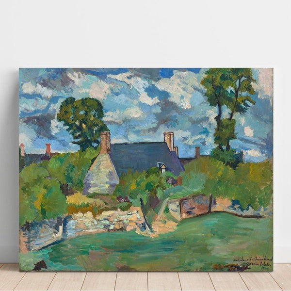 Paysage de Genêt - Suzanne Valadon | Reproduction Tableau Décoration murale affiche copie