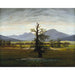 Reprodukcja obrazu pejzażu wioski w porannej świetle - Caspar David Friedrich