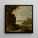 pejzaż południowy z Saint Antoine l'Ermite - David Teniers młodszy — oprawiony obraz na ścianie