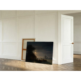 Paysage ukrainien de nuit - Ivan Konstantinovich Aivazovsky | Reproduction Tableau Décoration murale affiche copie
