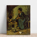 Reprodukcja obrazu wiejskiej sceny gotowania - Vincent van Gogh