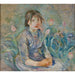 wiejskiej dziewczynki pośród tulipanów autorstwa Berthe Morisot — aranżacja we wnętrzu