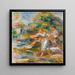 Rybaczki Linia - Pierre-Auguste Renoir — oprawiony obraz na ścianie