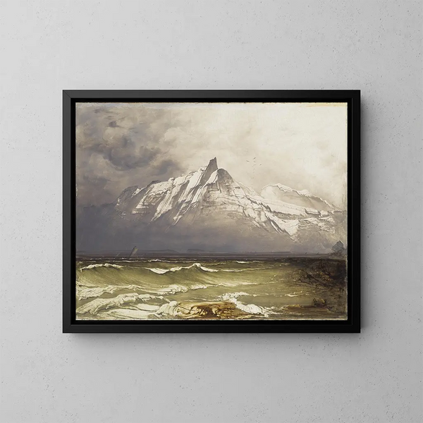 Du Nordland - Peder Balke — oprawiony obraz na ścianie