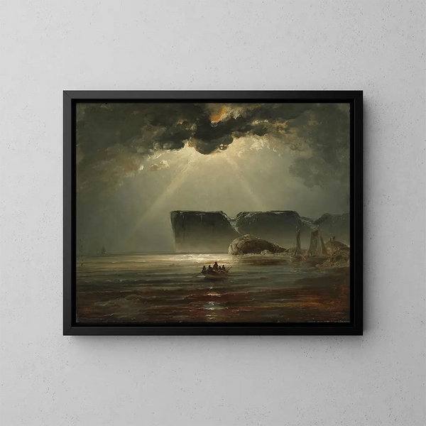 Du Cap Nord - Peder Balke — oprawiony obraz na ścianie