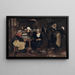 Jedna konserwarnia sardynkowa w Concarneau - Peder Severin Krøyer — oprawiony obraz na ścianie