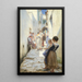 Ulica w Torello we Włoszech - Peder Severin Krøyer — oprawiony obraz na ścianie