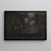 Wnętrza - Peder Severin Krøyer — oprawiony obraz na ścianie