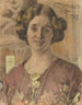 portret kobiety prawdopodobnie Anny Vilhelmine Johanne Dorthea Halberg, późniejszej Larsen, Peder Severin Krøyer — widok dzieła