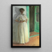 Portret Marie Krøyer - Peder Severin Krøyer — oprawiony obraz na ścianie