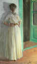 Portret Marie Krøyer - Peder Severin Krøyer — widok dzieła
