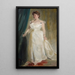Portret hrabiny Lillie Suzanne Raben-Levetzau - Peder Severin Krøyer — oprawiony obraz na ścianie