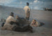 Wieczorny letni na plaży w Skagen - Peder Severin Krøyer — widok dzieła