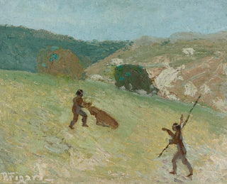 Polowania - Pedro Figari — widok dzieła