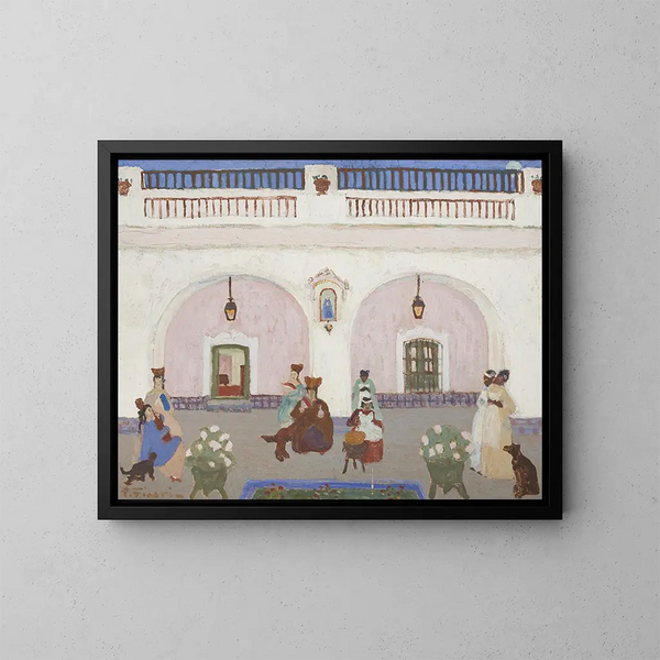 Pâte de coing - Pedro Figari — oprawiony obraz na ścianie