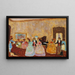 Tertulia - Pedro Figari — oprawiony obraz na ścianie