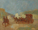 Jedna dorożka - Pedro Figari — widok dzieła