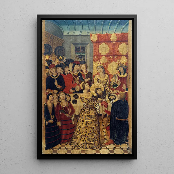 Le banquet d'Hérode - Pedro García de Benavarre — oprawiony obraz na ścianie