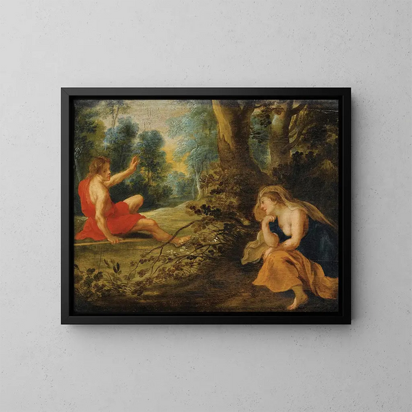Céphale i Procris - Peeter Simons — oprawiony obraz na ścianie