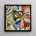 malarski z zielonym centrum - Wassily Kandinsky — oprawiony obraz na ścianie