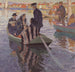 Pielgrzymów na łodzi - Carl Wilhelmson — widok dzieła