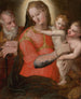 La Vierge à l'Enfant avec saint Jean - Pellegrino Tibaldi — widok dzieła