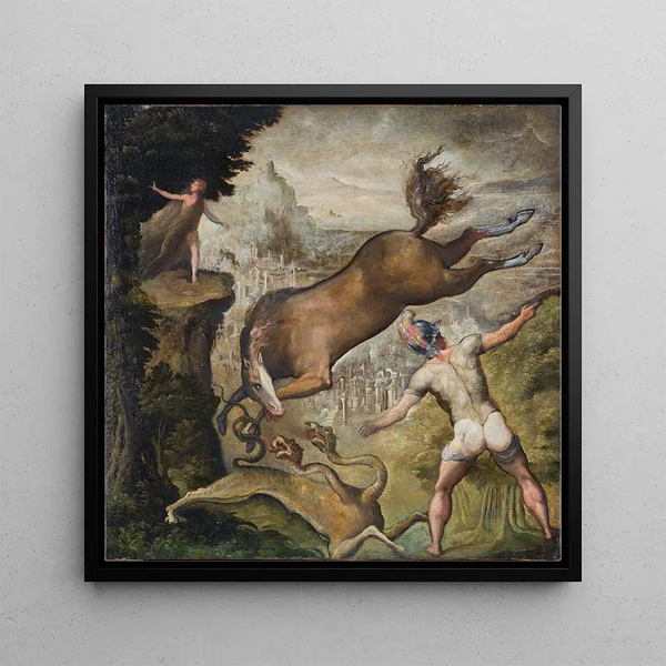 Persée et Andromède ou Roger libérant Angelica - Jacopo Zanguidi