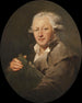 Autoportret - Peter Adolf Hall — widok dzieła