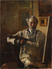 autoportretu artysty - Peter Alfred Schou — widok dzieła