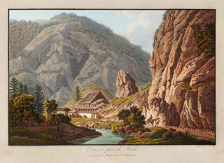 Verrerie near Roche - Peter Birmann — widok dzieła
