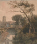 Le Vieux Pont - Peter De Wint — widok dzieła